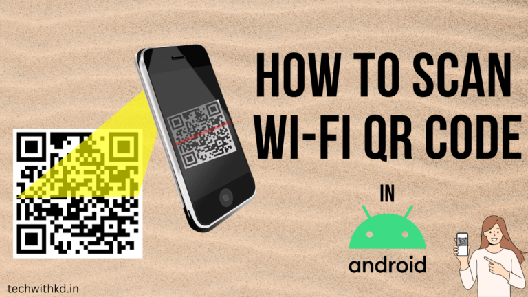 Scan WiFi QR Code in Android